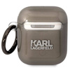 Original Case APPLE AIRPODS Karl Lagerfeld Karl`s Head (KLA2HNIKTCK) black