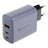 Forcell F-Energy Ładowarka Sieciowa GaN - 65W z portami: 2x USB C i USB A z ładowaniem PD i QC 4.0
