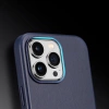 Dux Ducis Naples case iPhone 14 Pro Max magnetic leather case MagSafe blue