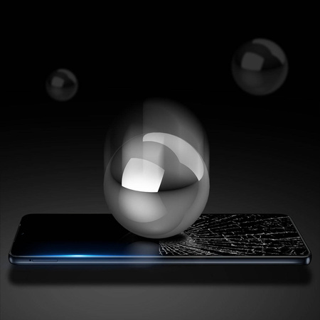 Dux Ducis 9D Tempered Glass full screen 9H full screen tempered glass with frame for Samsung Galaxy M53 5G black (case friendly)