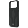 Mercedes Leather The Move MagSafe Case für iPhone 17 Pro Max - Schwarz