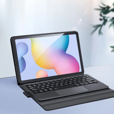 Etui z klawiaturą Bluetooth Dux Ducis (Seria TK) do Samsung Tab S6 Lite - czarny