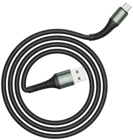 JELLICO Kabel B10 Micro USB 3.1A 1M schwarz