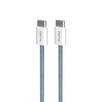 Puro Fabrik 60W USB-C - USB-C Cable 1.5m - Blue
