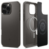 Schutzhülle IPHONE 16 PRO Spigen Thin Fit Mag MagSafe Gunmetal grau
