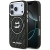 Karl Lagerfeld IML Choupette Head Logo MagSafe Case for iPhone 17 Pro - Black