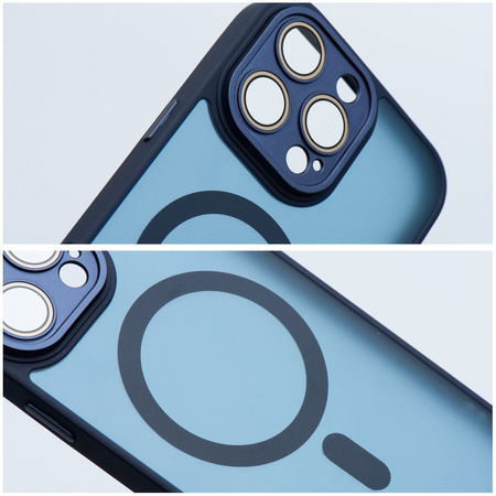 Futerał VARIETE MAG COVER kompatybilny z MagSafe do IPHONE 17 PRO MAX granatowy