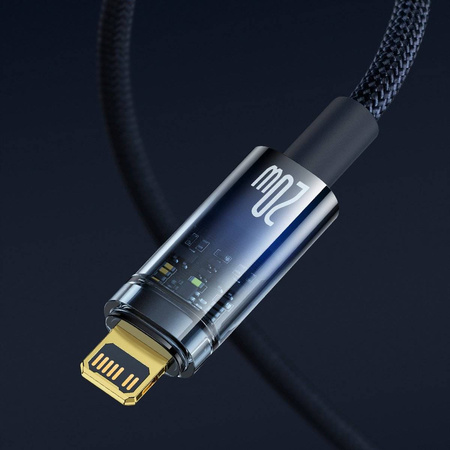 Baseus Explorer Series cable USB Type C - Lightning 20W 1m blue (CATS000003)