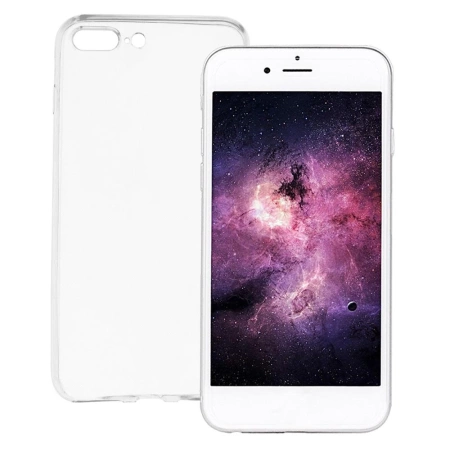 Ultra Clear 0.5mm Silikon Gel Handyhülle Schutzhülle für Huawei Y7 Prime 2018 / Y7 2018 transparent