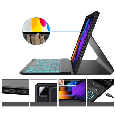 TECH-PROTECT SC PEN + KEYBOARD XIAOMI PAD 7 / 7 PRO BLACK