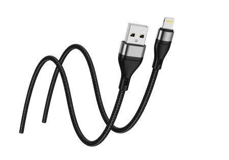 JELLICO Kabel B16 Lightning 3.1A 1M schwarz