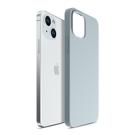 Apple iPhone 15 Plus – 3mk Hardy Silikon MagCase Blau