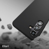 Nakładka Etteri Silicone Case do Samsung Galaxy S25 czarna