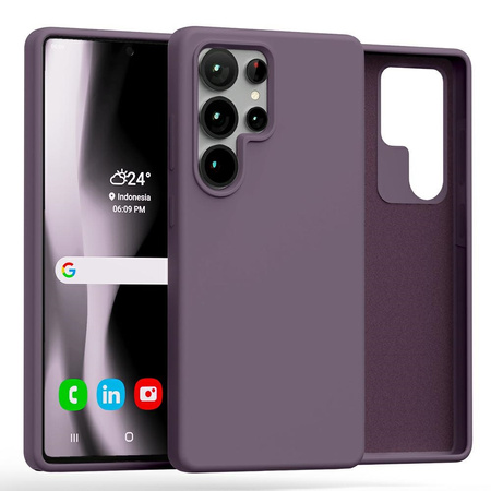 Mercury Silicone Sam S25 Ultra S938      fioletowy /purple