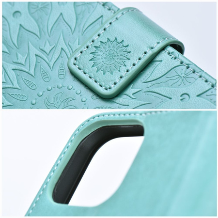 Kabura MEZZO Book do XIAOMI Redmi 15C mandala zielony