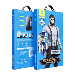 Szkło Hartowane 5D Mr. Monkey Glass - do Samsung Galaxy S25 Edge czarny (Strong Privacy)