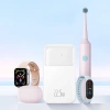 Baseus Comet Series powerbank with display 10000mAh 22.5W - white + USB-A - USB-C 0.3m cable - white