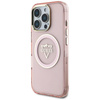 Oryginalne Etui IPHONE 16 PRO MAX Guess IML Metal Mountain Logo MagSafe różowe