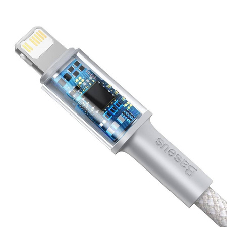 Baseus kabel USB Typ C - Lightning szybkie ładowanie Power Delivery 20 W 1 m biały (CATLGD-02)