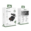 Acefast ładowarka samochodowa 90W USB Typ C / 3x USB / gniazdo zapalniczki, PPS, PD3.0, QC3.0, AFC, FCP stacja ładująca czarny (B8 black)
