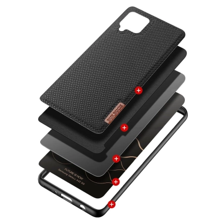 Etui SAMSUNG GALAXY A42 5G Dux Ducis Fino Nylonowe czarne
