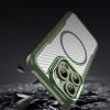 Leading Series MagSafe Silikonhülle für iPhone 16 Pro – grün
