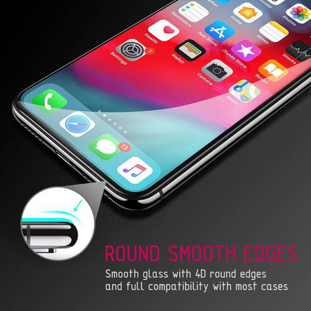 Crong Edge Glass 4D Full Glue - Szkło hartowane na cały ekran Samsung Galaxy S10+