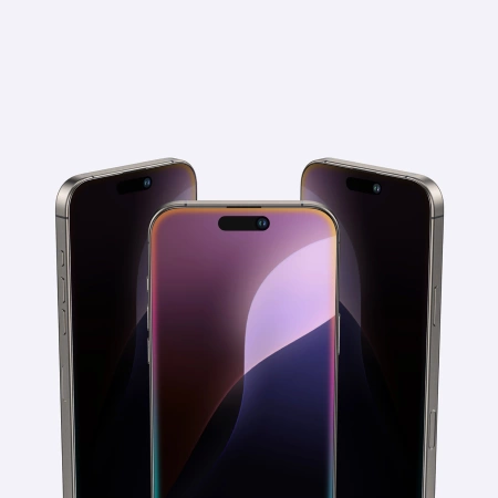 Szkło hartowane AMAZINGTHING Titan Privacy Glass prywatyzujące do iPhone 16