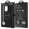 Original Case IPHONE 16 PRO MAX BMW Hardcase M Silicone Printed Ring MagSafe (BMHMP16X23SROK) black