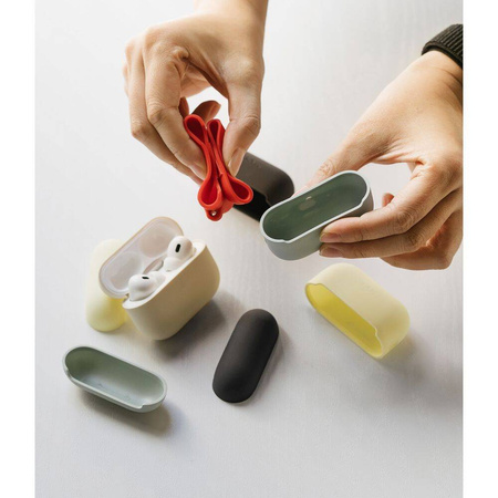 Etui APPLE AIRPODS PRO Ringke Silicone Midnight Blue