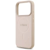 Guess Saffiano Classic Logo MagSafe Case für iPhone 17 Pro - Pink