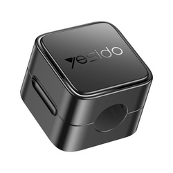 Yesido Organizer Kabli C216 Zestaw 4szt. BLACK / CZARNY