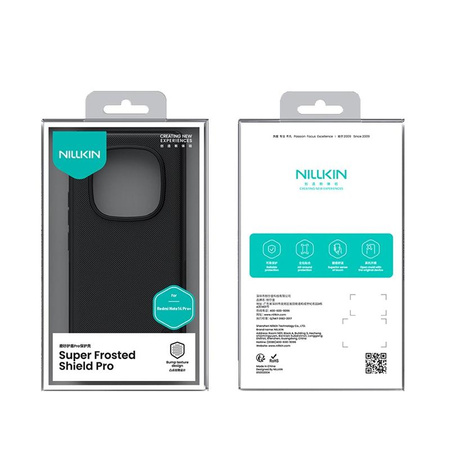 NILLKIN super frosted shield PRO XIAOMI REDMI NOTE 14 PRO+, BLUE / NIEBIESKI