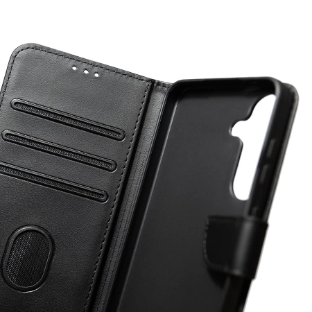 Leather Wallet Case Xiaomi Redmi 12C Black