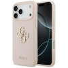 Etui Guess Grained Big 4G & Classic Logo na iPhone 17 Pro Max - różowe