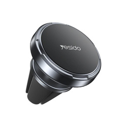 Yesido magnetyczny Uchwyt Samochodowy C214 do Kratki, BLACK / CZARNY