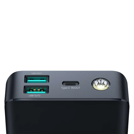 Powerbank Joyroom JR-PBF02 30W 20000mAh + USB-A - USB-C Kabel 0,25m - Schwarz