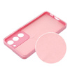 Futerał CLEAR CASE 2mm BLINK do SAMSUNG S23 różowy