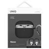 UNIQ etui Nexo AirPods 4 + Ear Hooks Silicone czarny/black