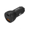 ŁADOWARKA SAMOCHODOWA CZARNA PHILIPS TYP-C USB USB-A 3100mA USB DUAL 36W QUICK CHARGE Phil-DLP2521/00
