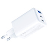 Accessories - 3mk Hyper GaN Charger 65W QC4+ PD PPS USB 1A2C White EU