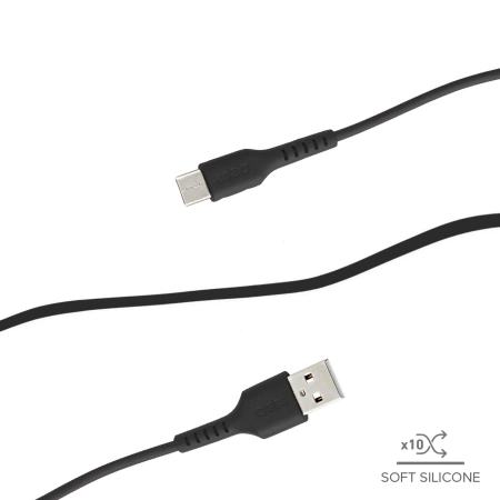 SBS TECABLEMICRO2K USB-A – Micro-USB-Kabel 2 m – Schwarz