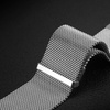 Dux Ducis Magnetarmband für Samsung Galaxy Watch / Huawei Watch / Honor Watch / Xiaomi Watch (22mm Band) Magnetarmband Silber (Milanese Version)
