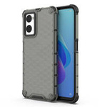 Honeycomb case armored cover with gel frame Oppo A76 / Oppo A36 / Realme 9i black