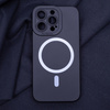 Nakładka Silicon Mag do iPhone 16 Pro Max 6,9&quot; czarna