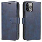 Magnet Case case for Samsung Galaxy S23+ flip cover wallet stand blue