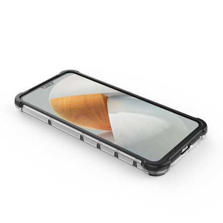 Honeycomb case armored cover with a gel frame Vivo V23 5G black