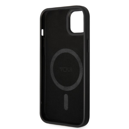 Tumi TUHMP14SRBAK iPhone 14 / 15 / 136,1" czarny/black hardcase Leather Balistic Pattern MagSafe
