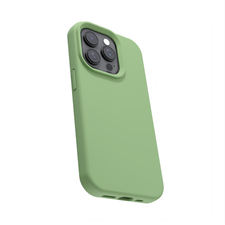 Nakładka Etteri Silicone Case do Samsung Galaxy A55 5G jasnozielona