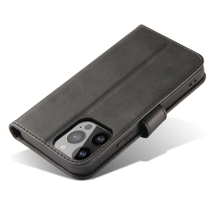 Etui Magnet Case z klapką na Samsung Galaxy S25 Edge - czarne